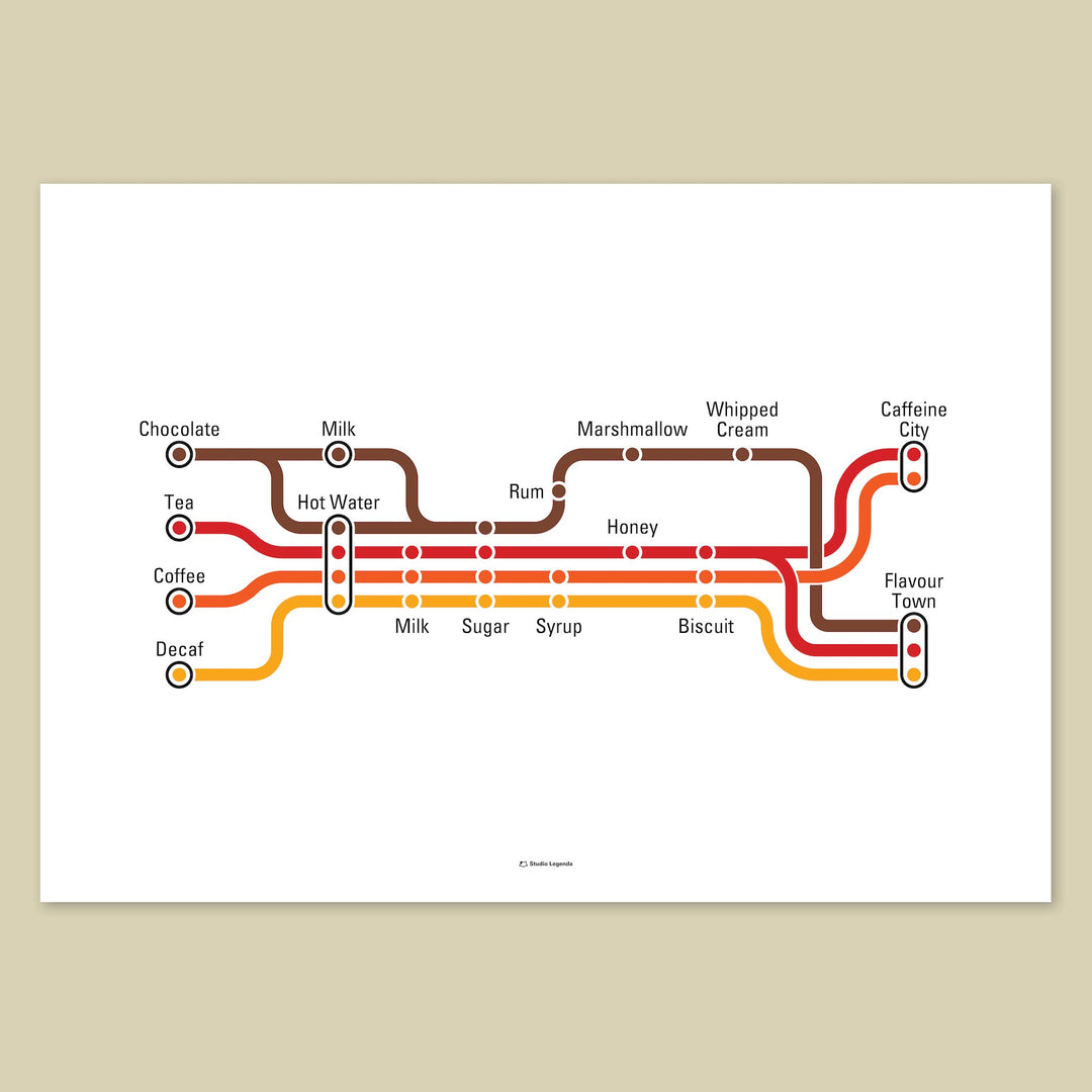 Hot Drinks Map