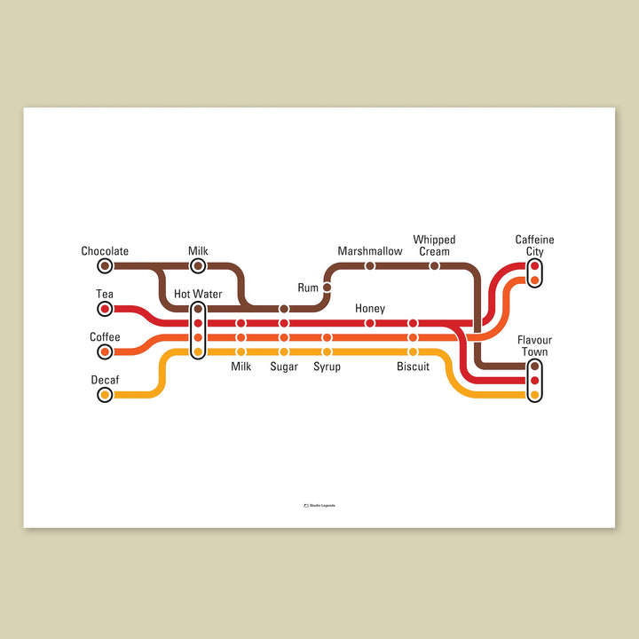 Hot Drinks Map