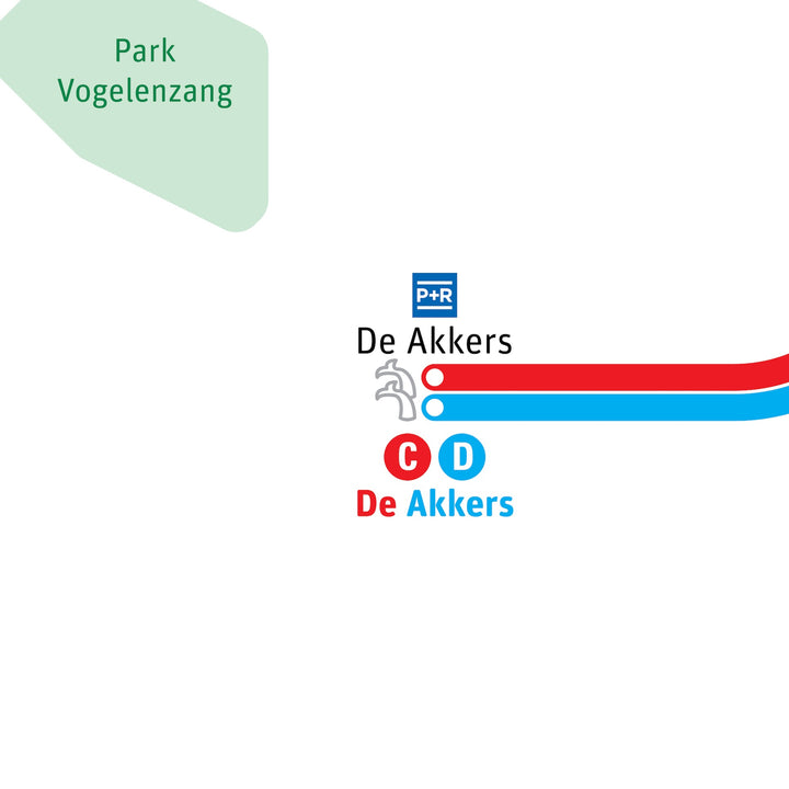 Rail Map Rotterdam