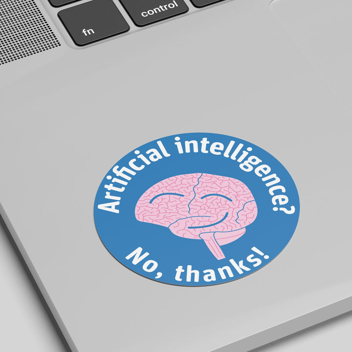 AI? No, Thanks! Stickers 5-pack