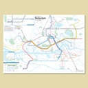 Carte Ferroviaire de Rotterdam